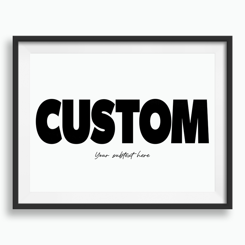 Custom word